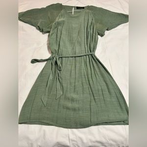 MINKPINK mini dress, sage green. Size Medium